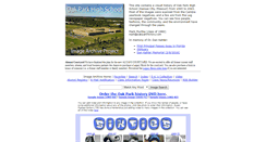 Desktop Screenshot of oakparkhistory.com